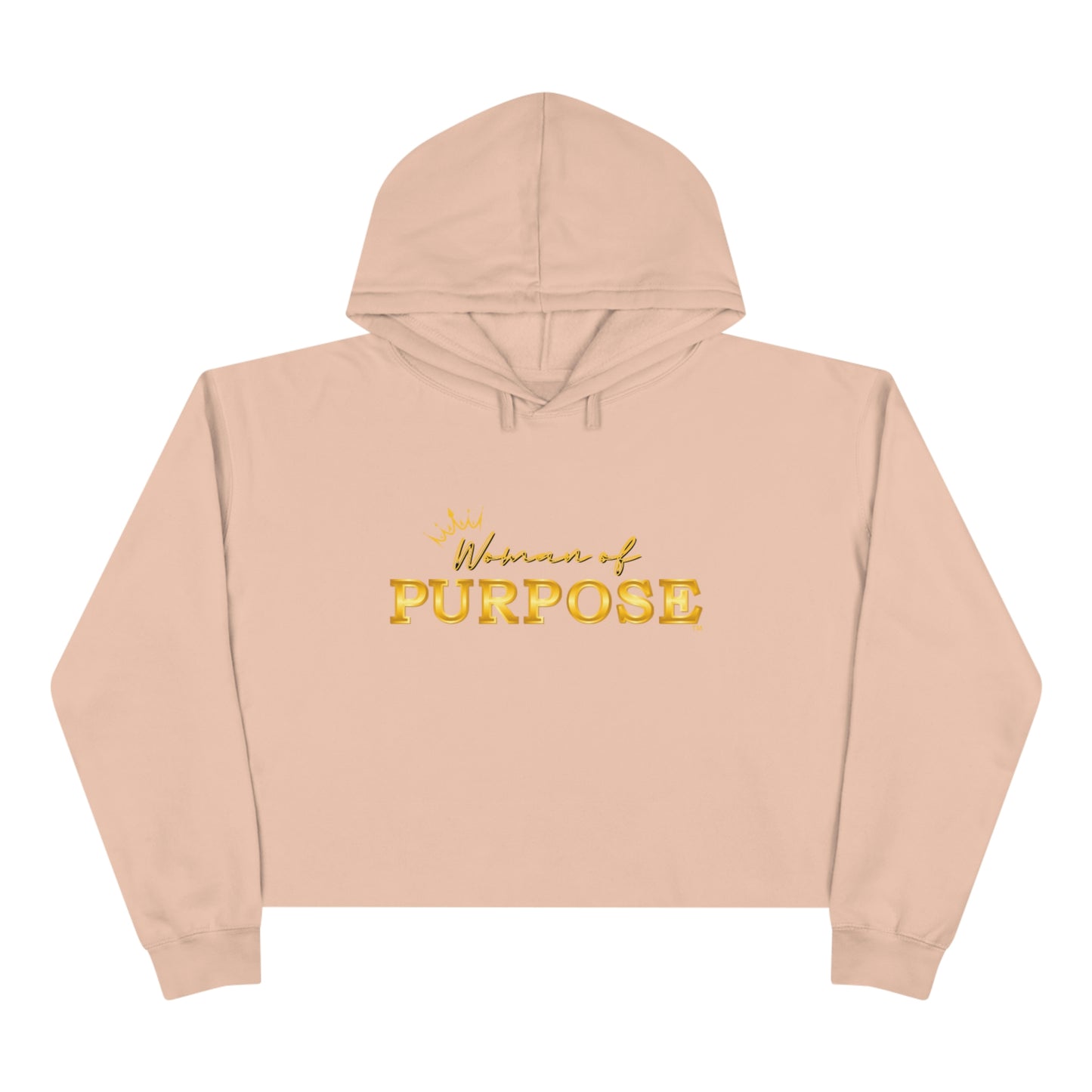 Limited Gold Edition: Women of Purpose Crop Hoodie