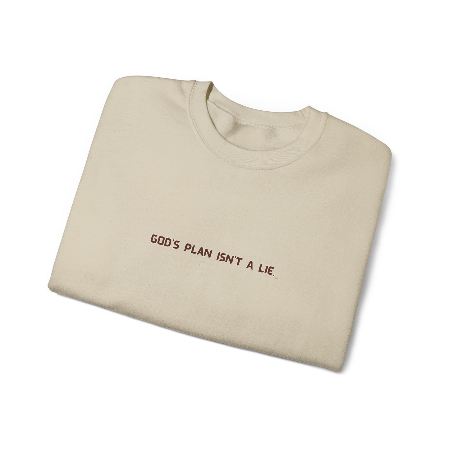 God's Plan Isn't t A Lie Crewneck