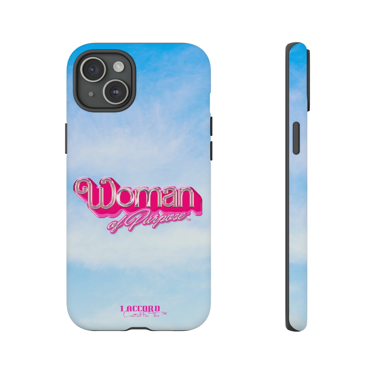 Woman of Purpose Phone Case, "Pink Edition." for iPhone, Samsung, &  Google Devices