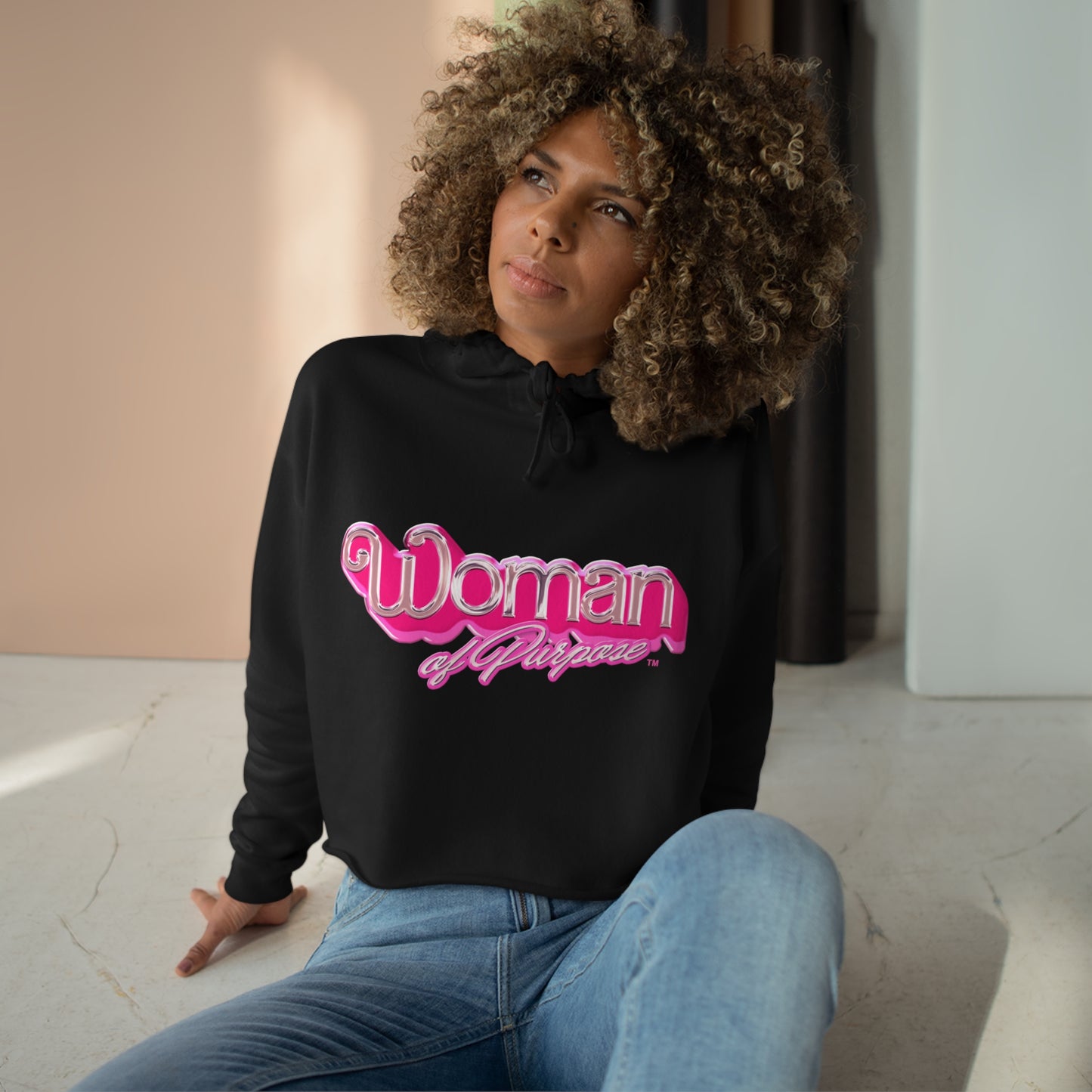 Next Chapter Women of Purpose Crop Hoodie