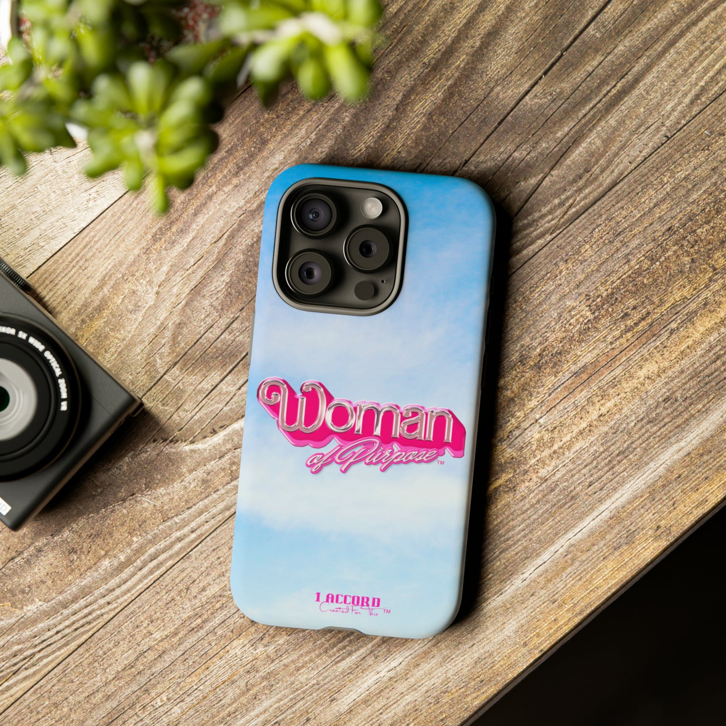 Woman of Purpose Phone Case, "Pink Edition." for iPhone, Samsung, &  Google Devices