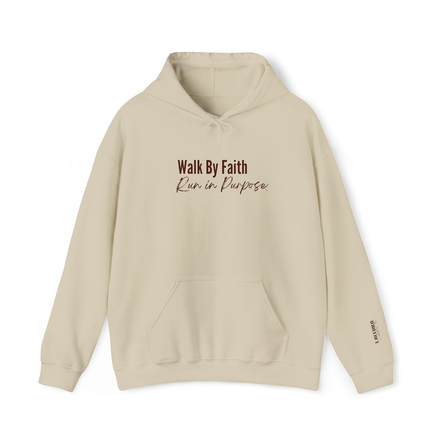 Walk By Faith/Run In Purpose Hoodie