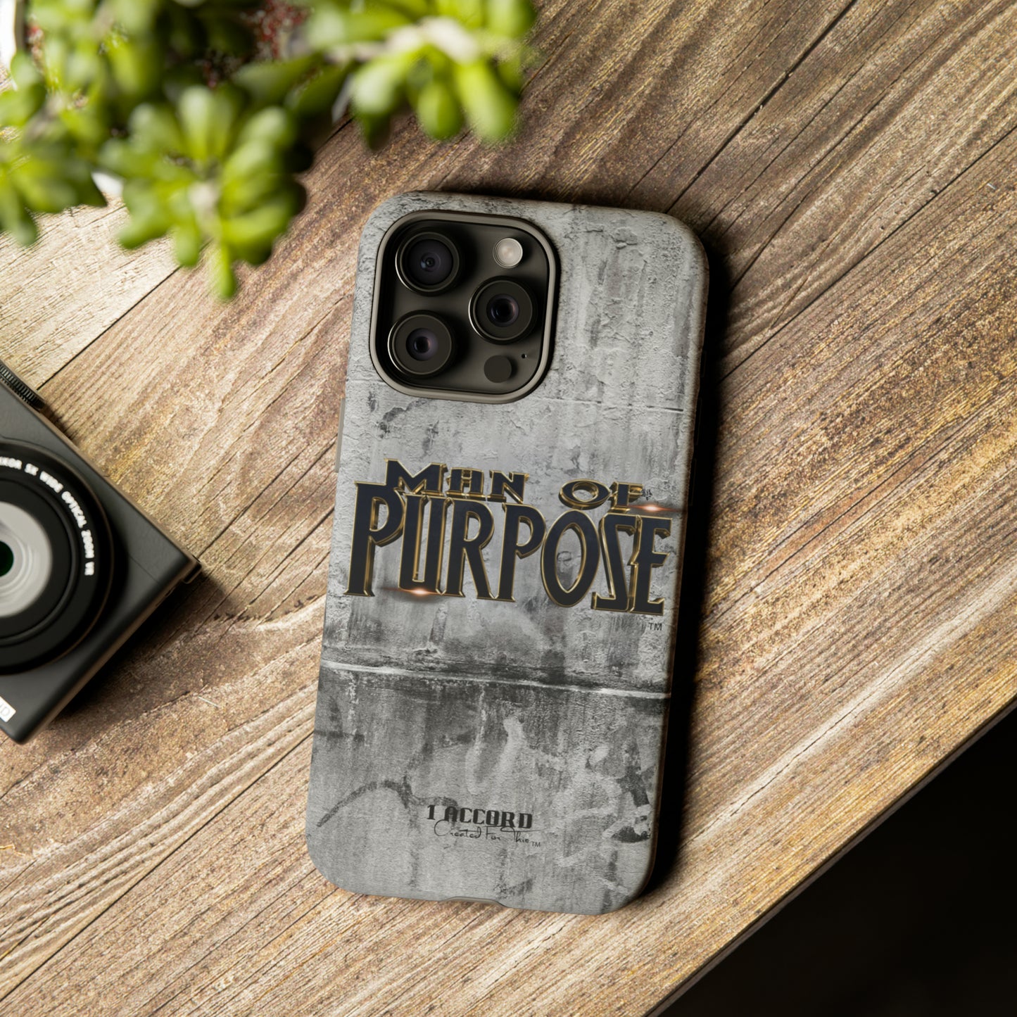 Man of Purpose Phone Case for iPhone, Samsung, & Google Devices