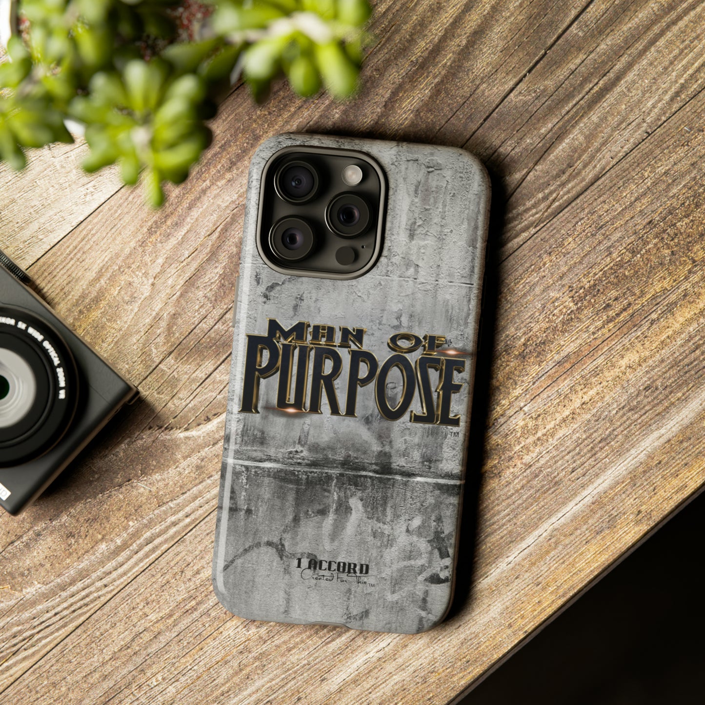 Man of Purpose Phone Case for iPhone, Samsung, & Google Devices