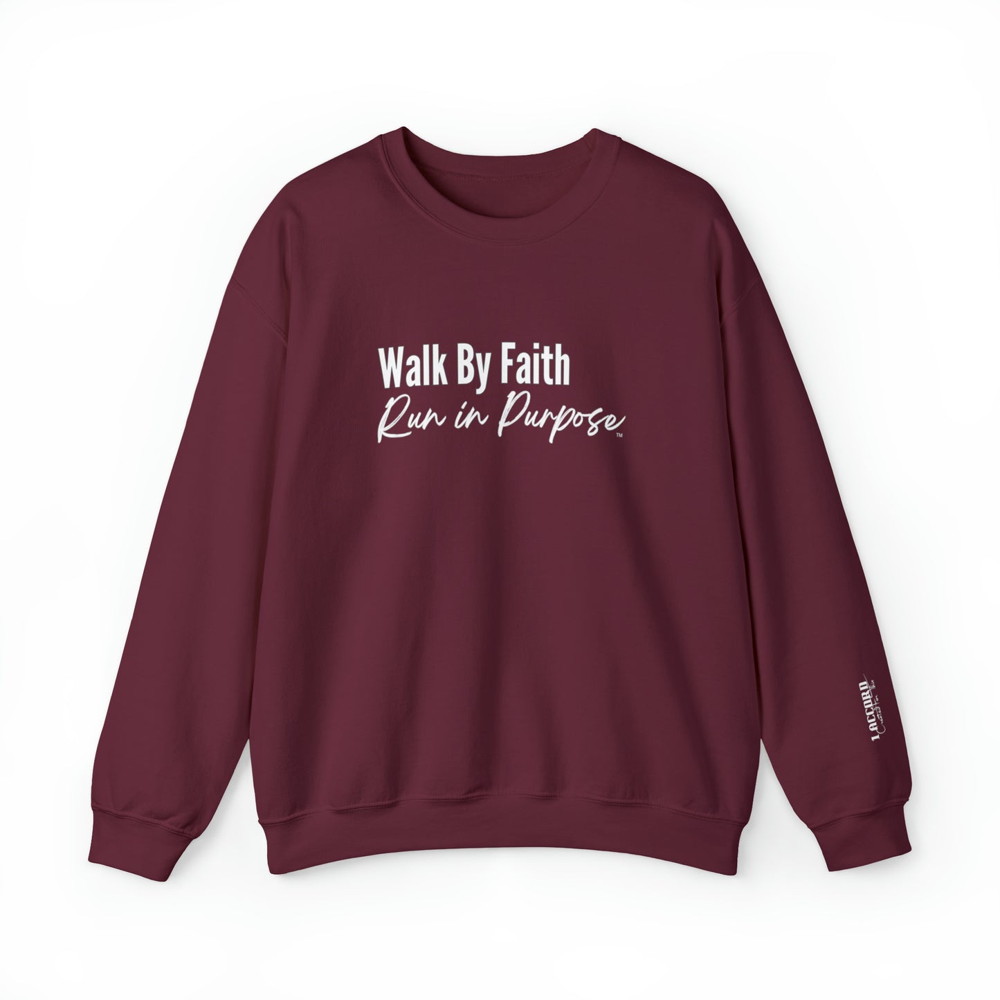 Walk By Faith/ Run In Purpose Crewneck