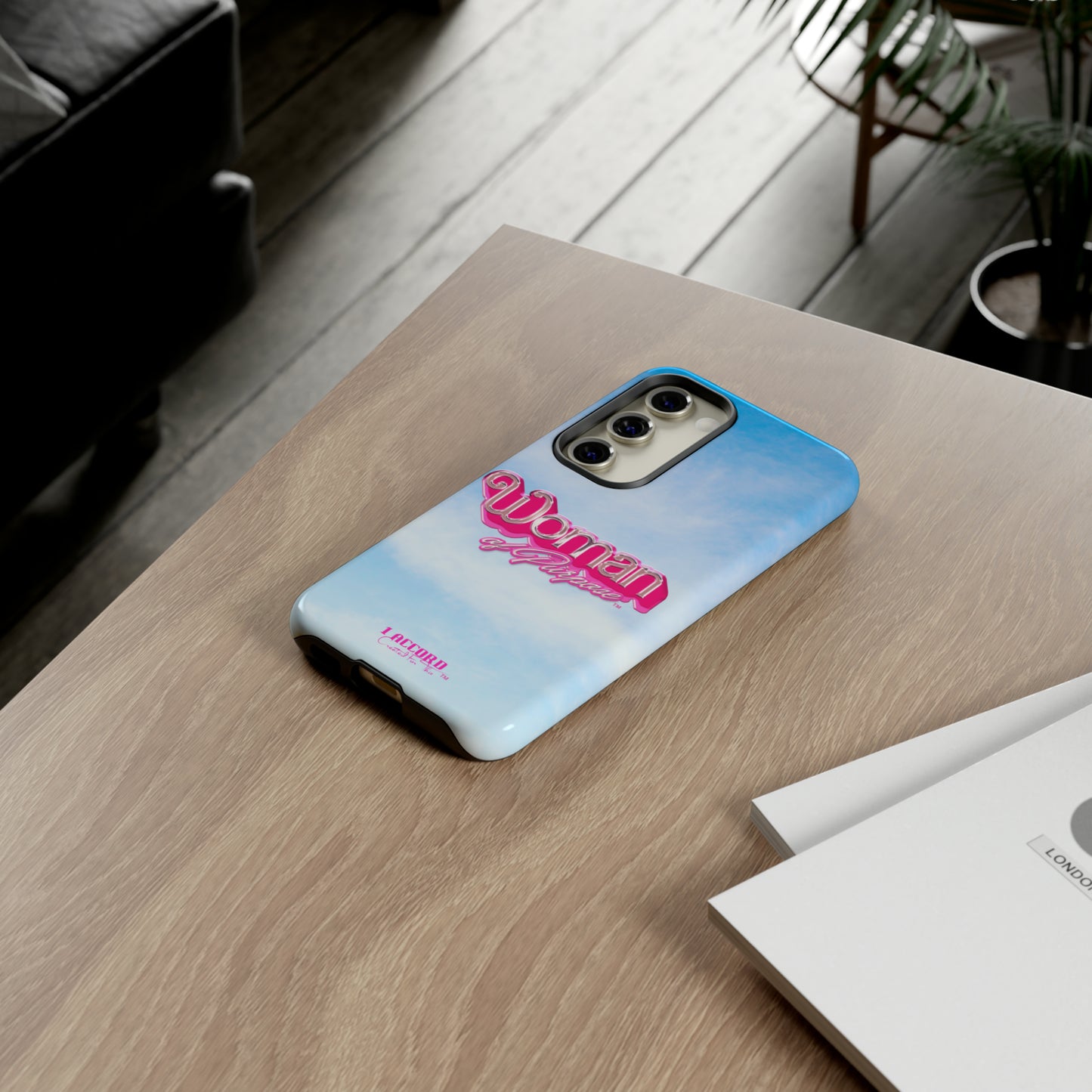 Woman of Purpose Phone Case, "Pink Edition." for iPhone, Samsung, &  Google Devices