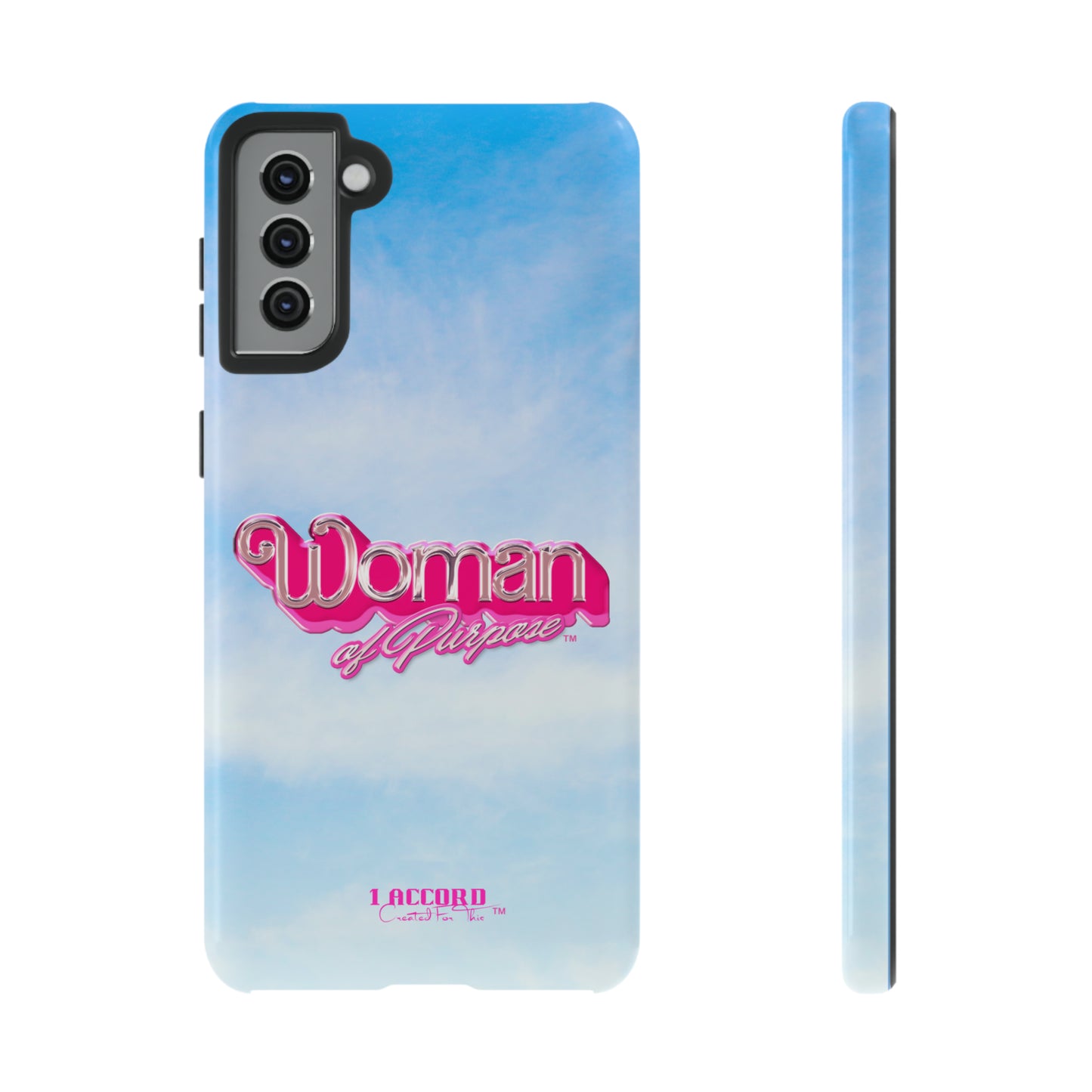 Woman of Purpose Phone Case, "Pink Edition." for iPhone, Samsung, &  Google Devices