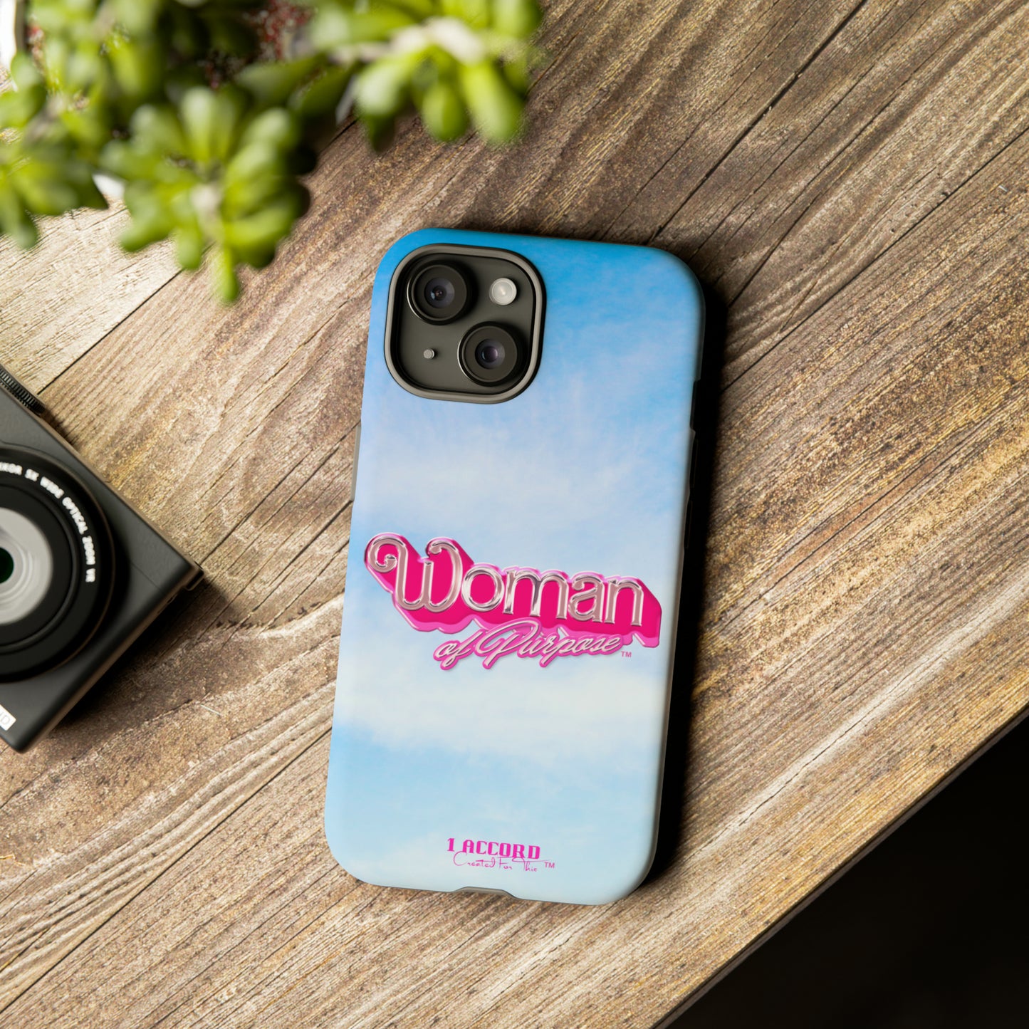 Woman of Purpose Phone Case, "Pink Edition." for iPhone, Samsung, &  Google Devices