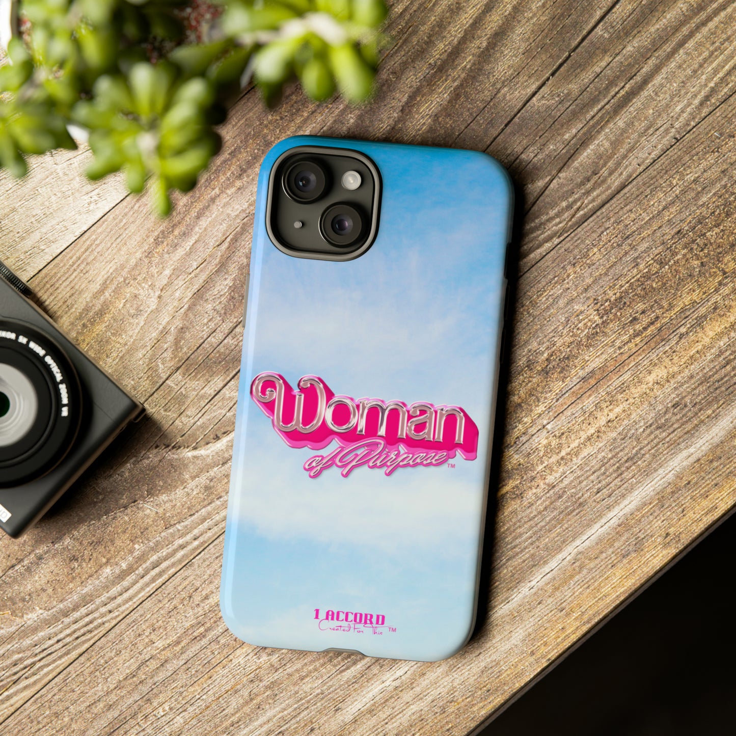 Woman of Purpose Phone Case, "Pink Edition." for iPhone, Samsung, &  Google Devices