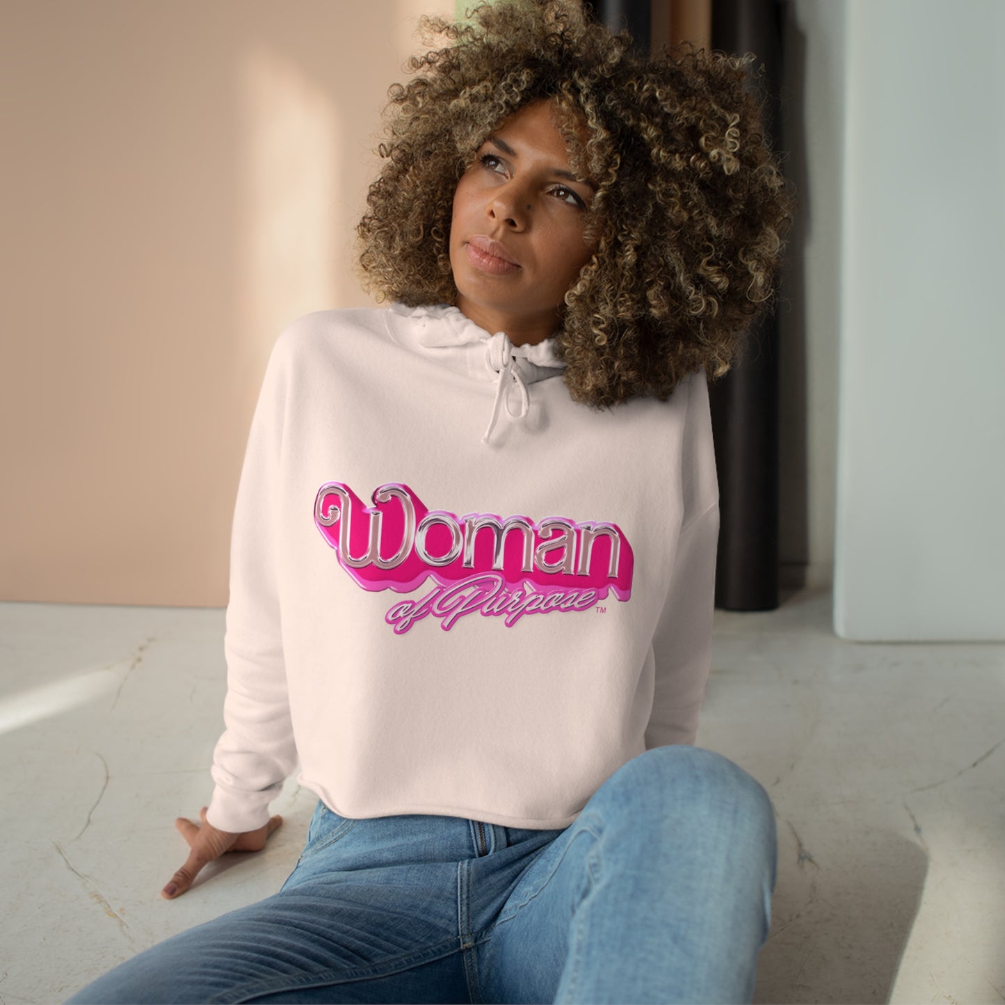 Next Chapter Women of Purpose Crop Hoodie