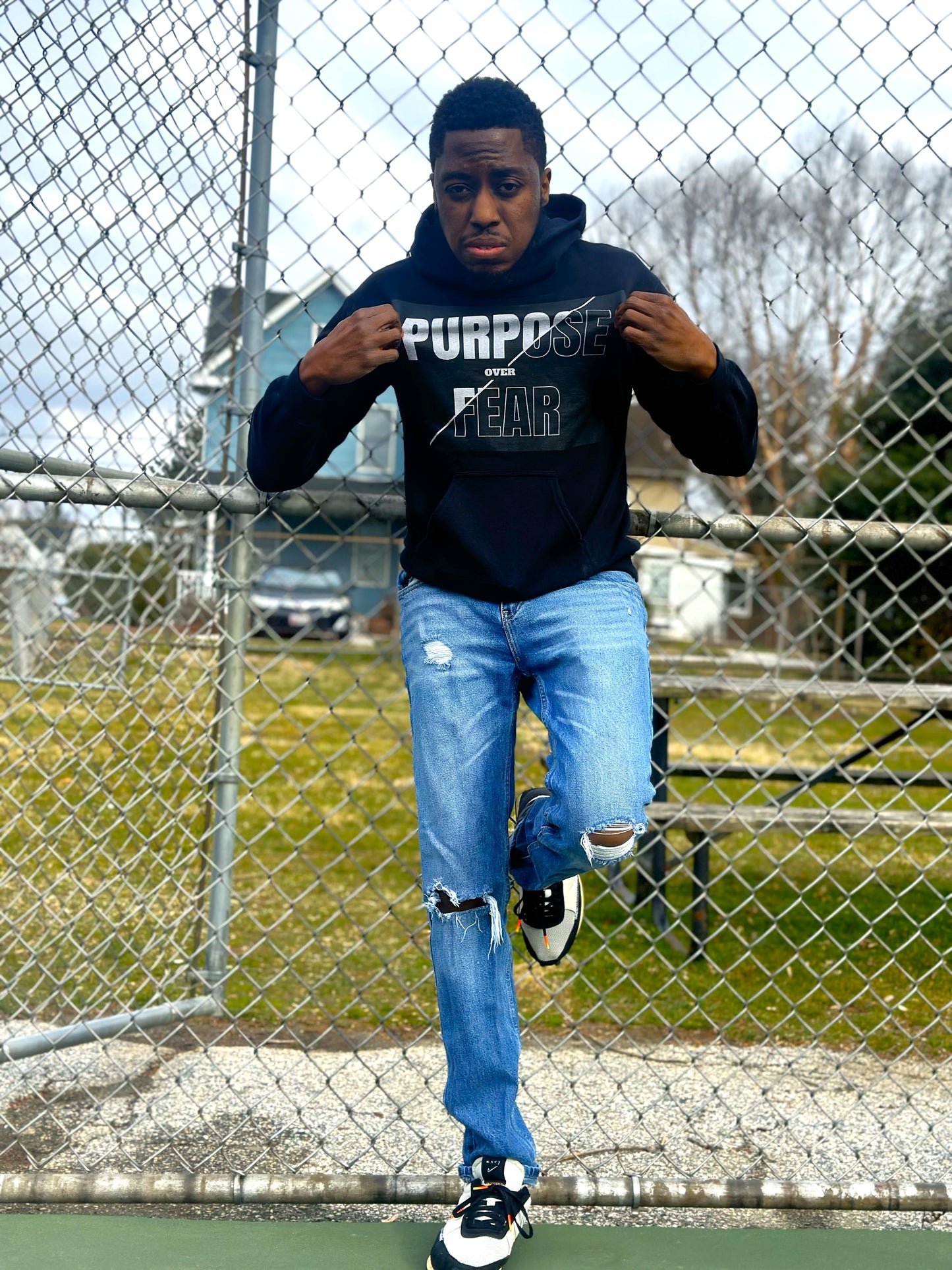 Purpose Over Fear Hoodie